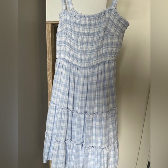 Hollister Light Blue Mini Dress - Picture 7 of 12